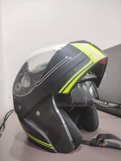 JIEKAI JK-111 BIKE HELMET - DUAL VISOR - FLIP UP - DOT APPROVED