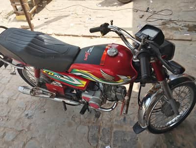 Honda CD 70 cc bike for sale