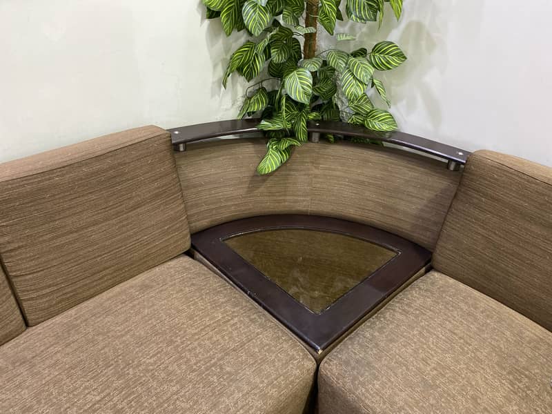 L-Shaped sofa set 3