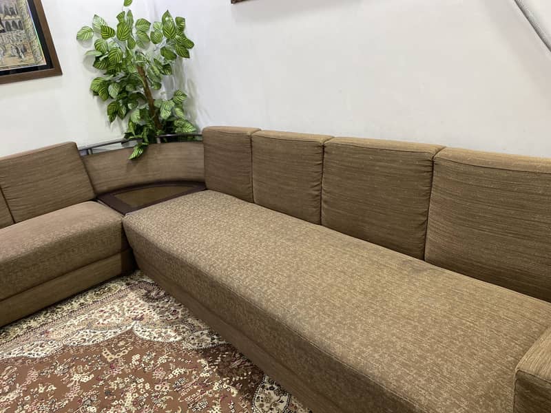 L-Shaped sofa set 4