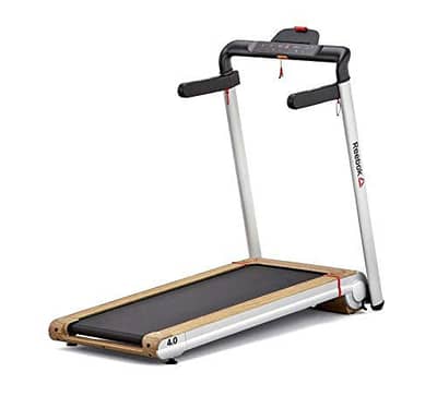 Reebok I-Run 4.0 Treadmill (Silver Wood) - Fitness Needs