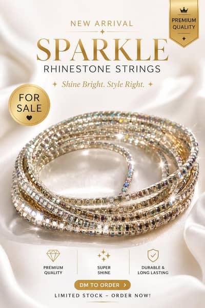 women sparkling bracelet
