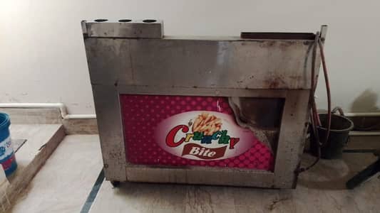 Zinger Machine Double Tank Fryer