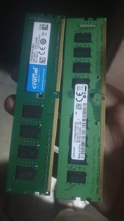 8gb DDR4  8GB RAM single 2 sticks