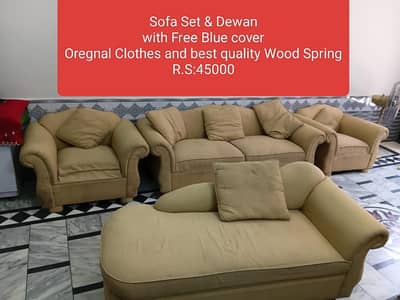 Sofa Set With Dewan