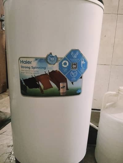 Haier spinning
