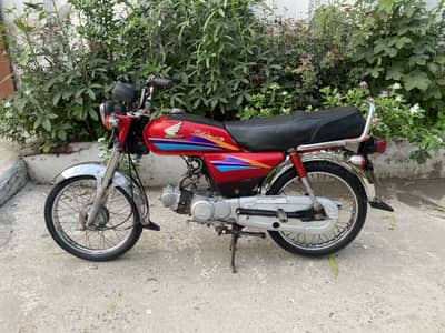 Honda 70cc Call 03029636017 Good condition argent sale