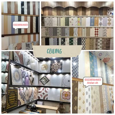 Ceiling 2 by2- Gypsum ceiling 2x2- Fancy ceiling- Pvc fancy ceiling