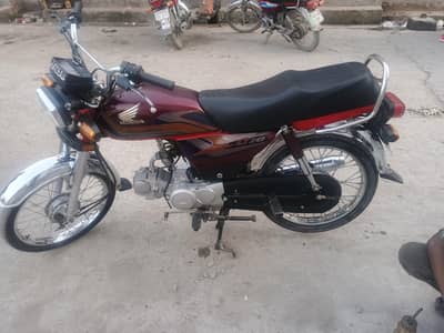 Honda CD 70 2025 model Total genuine