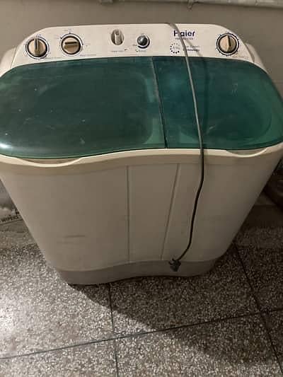haier washing machine drayer not working