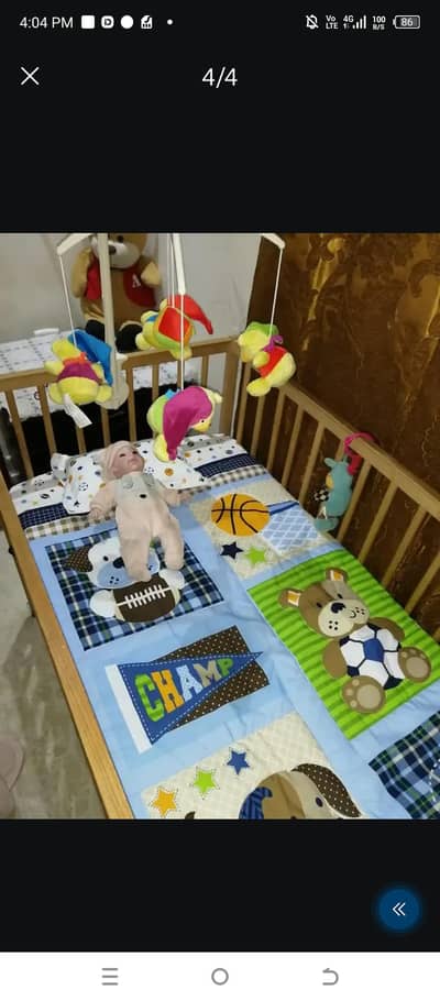 imported baby cot from ikea with free mattress
