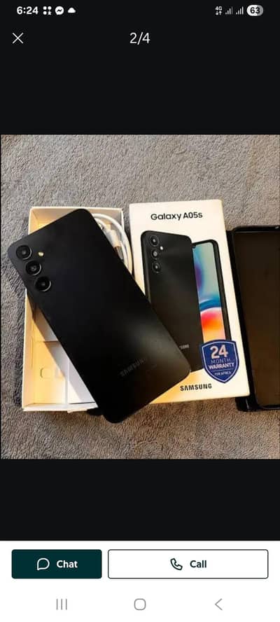 Samsung A05s 4/128 11 month warranty urgent sale call 03432384563