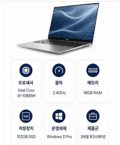 Dell Precision 5550 Precision i9-10th generation NVIDIA Quadro T2000