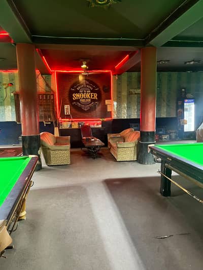 Snooker Club complete setup