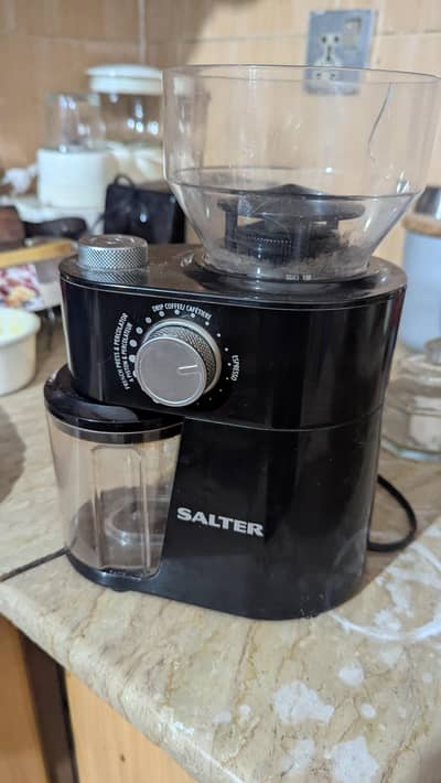 salter coffee burr grinder