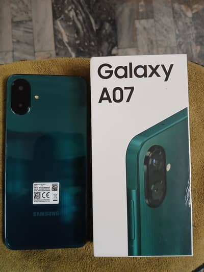 Samsung Mobile A07 5G 11 month warranty