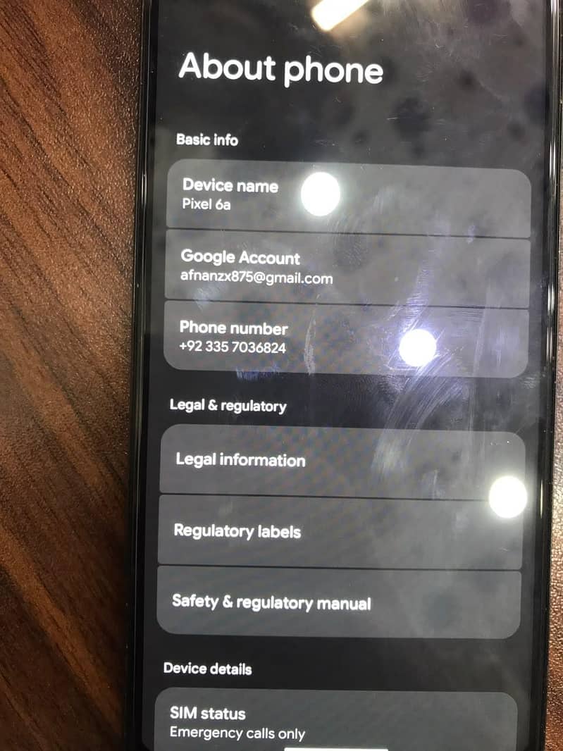Google Pixel 6a 9