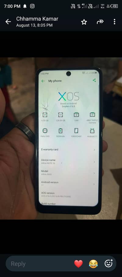 Infinix Note 10