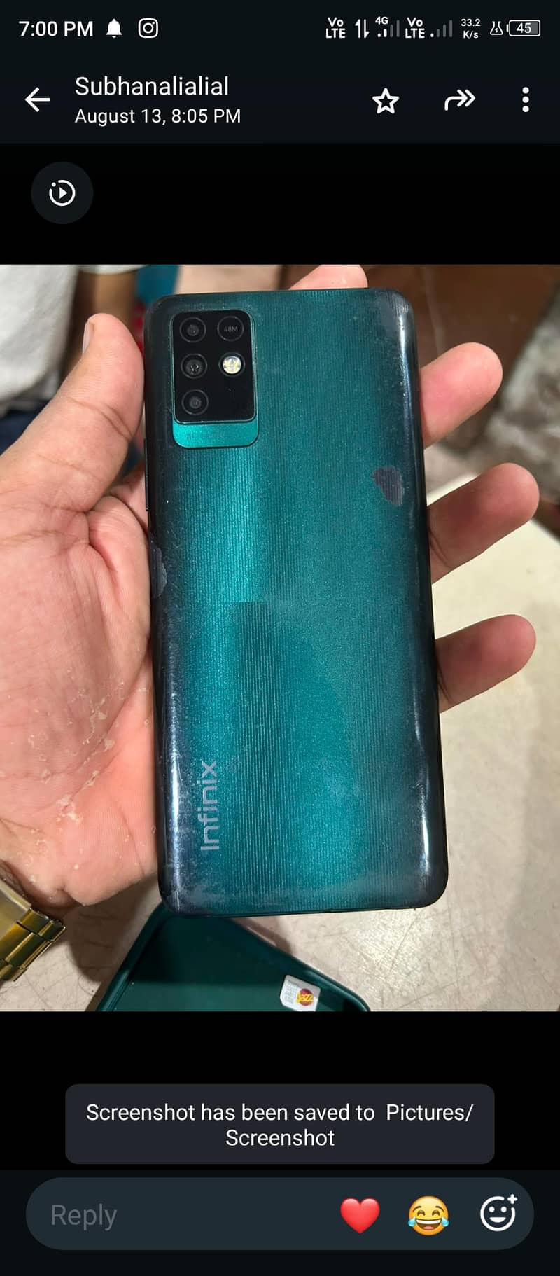 Infinix Note 10 4