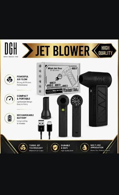 *Mini Jet Fan 3 Speed*  *Discount On Quantity*