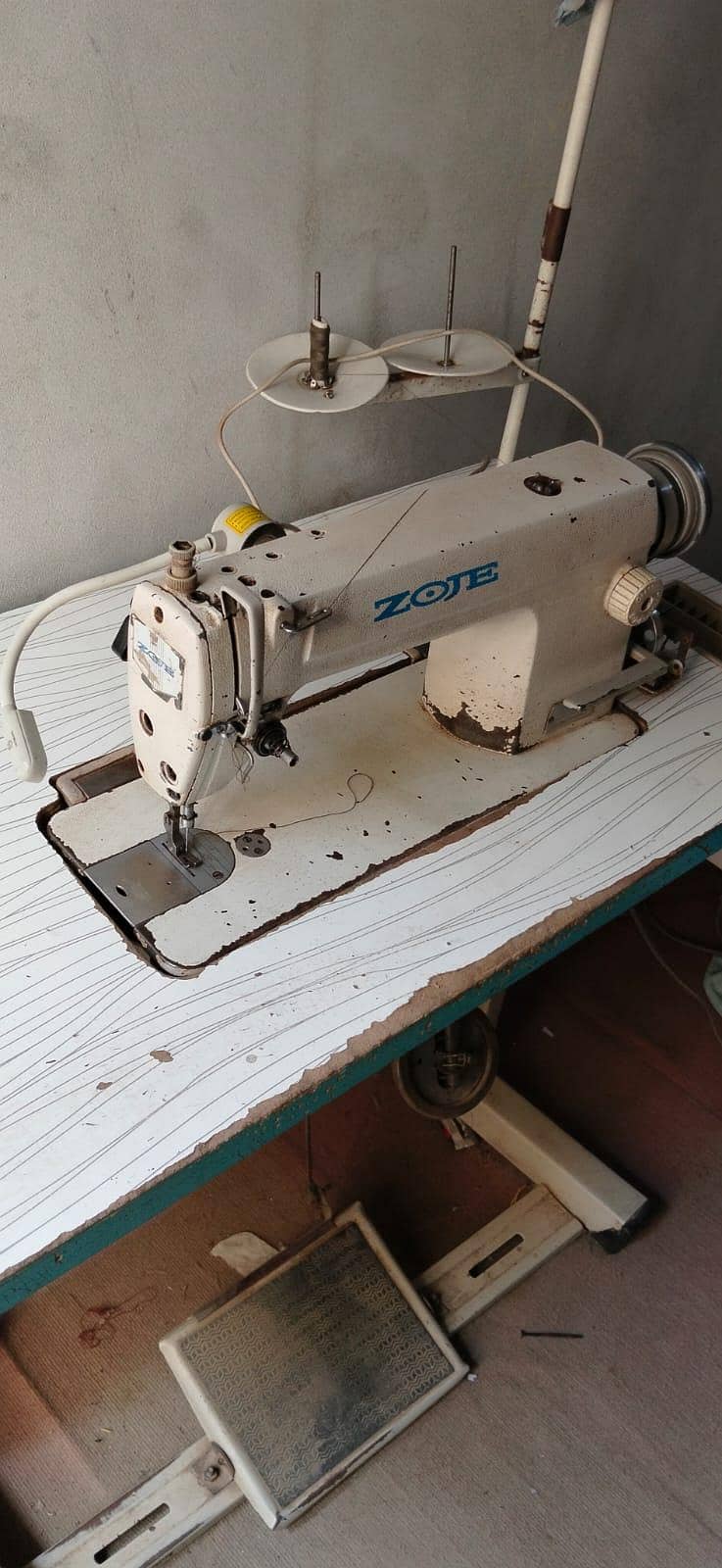 sewing machine 18