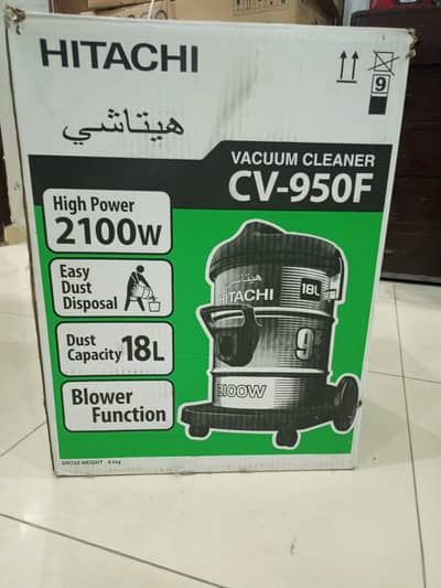 HITACHI CV-950F VACUUM CLEANER