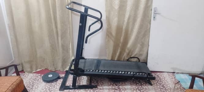 Treadmill (Manual) 3 in 1 for Sale
