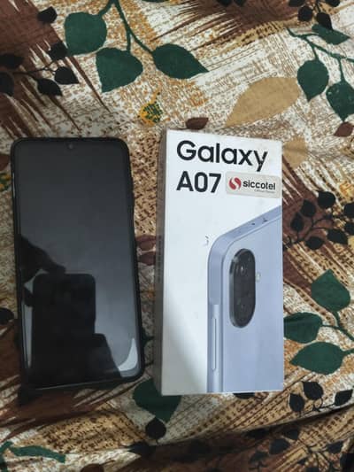 Samsung Mobile A07 6 128 in warranty