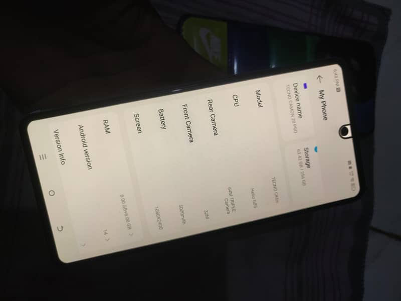 Tecno CAMON 20 Pro 3