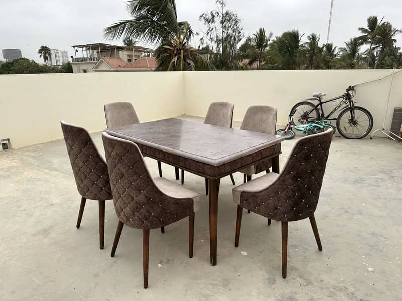 6 Seater DINING TABLE 2