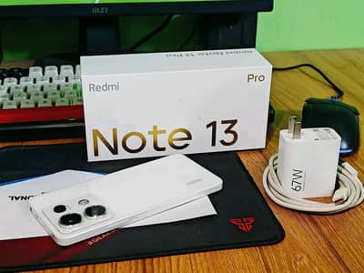 Redmi Note 13 Pro 12Gb Ram 256 GB Memory Pta Approved. 0309=3712=067