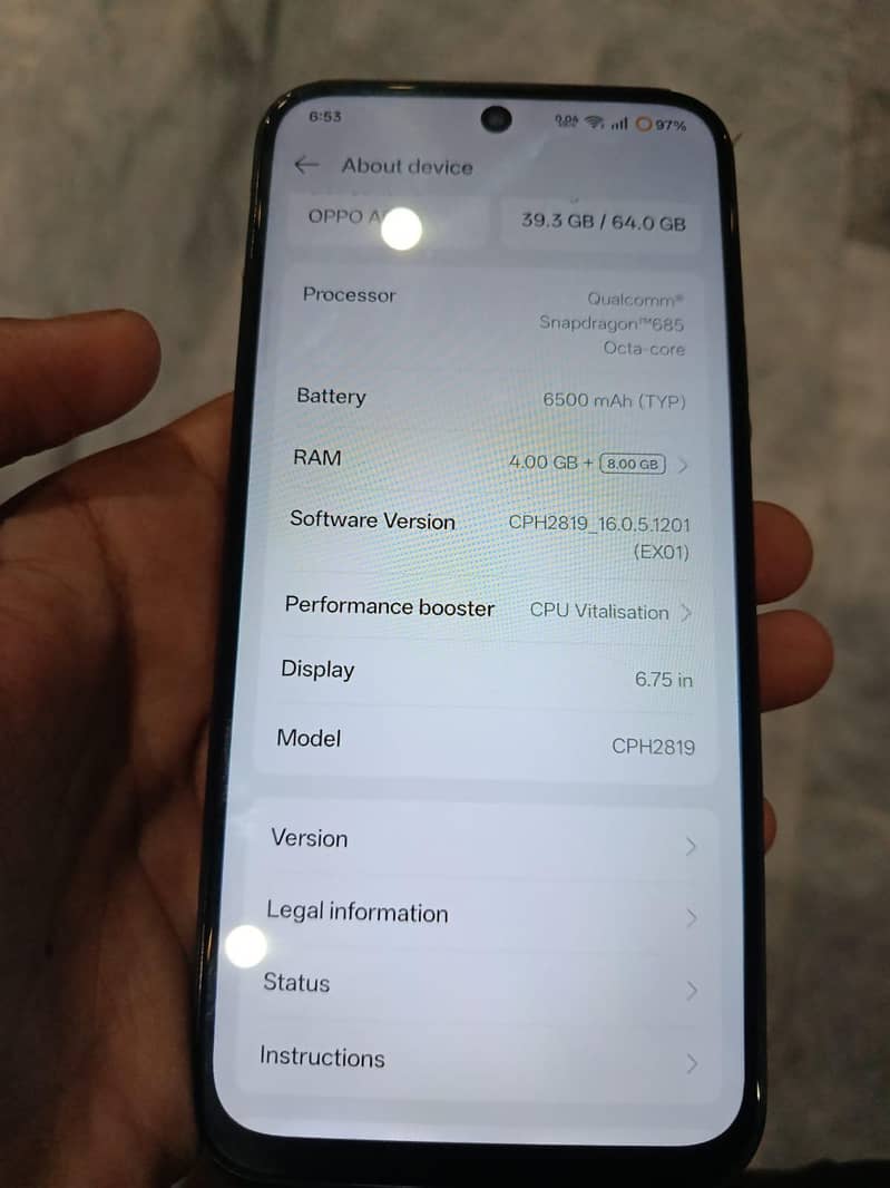 OPPO A6X 7