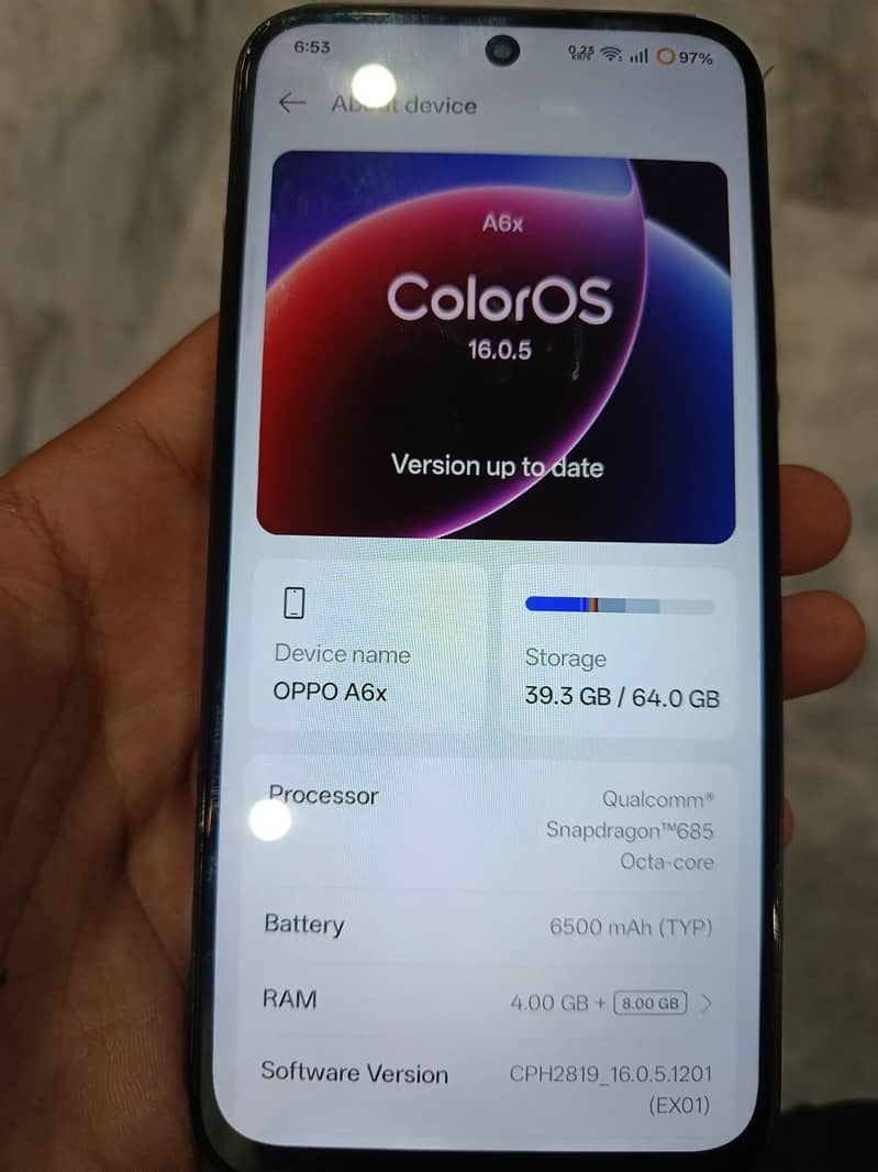 OPPO A6X 9