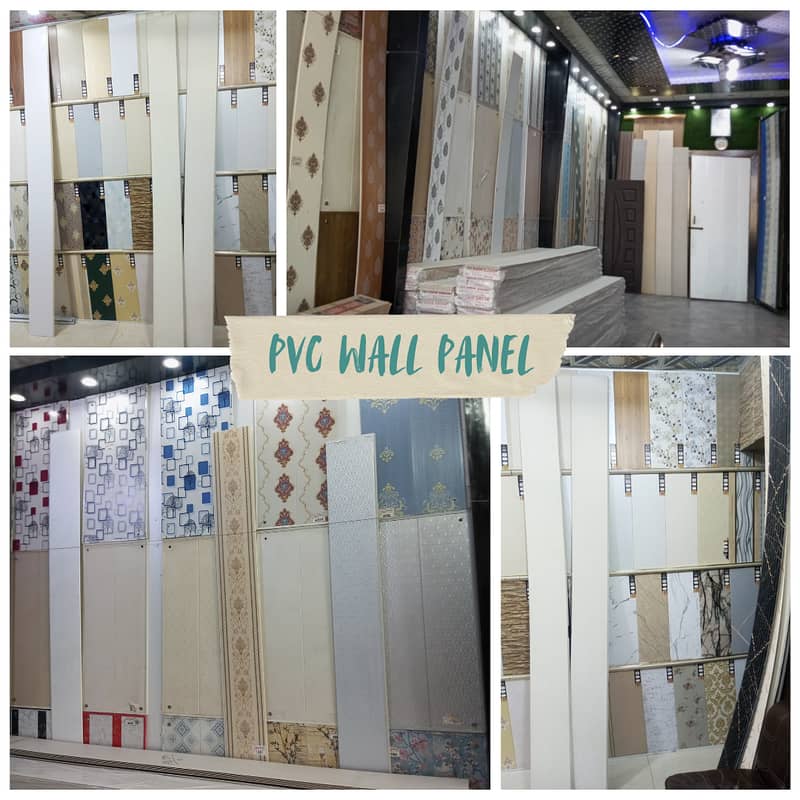 Wpc fluted panel-Wall panelling-Solid panel-laminated gloss flooring 12