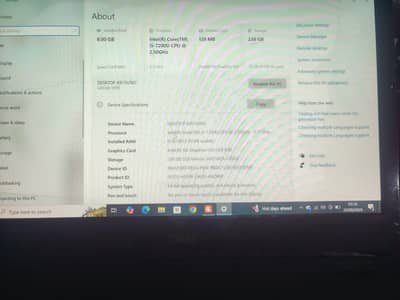 Dell latitude 3490 i5 7th gen 8gb ram 256gb  nvmi ssd