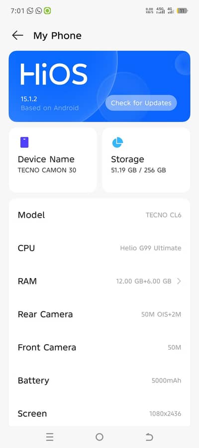 Tecno CAMON 30 12/256