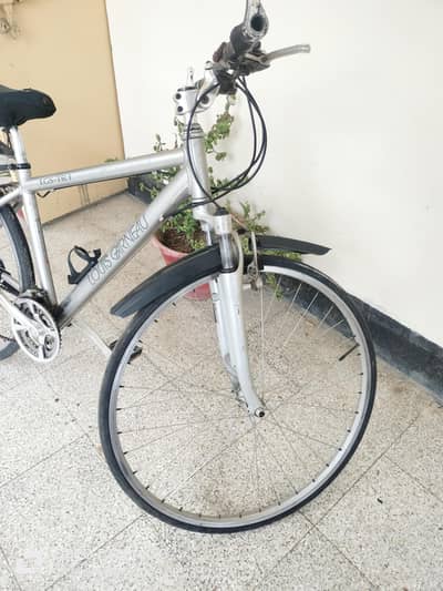 Louis Garneu LGS TR-1 Grey Color Full Genuine Aluminum Cycle Hybrid