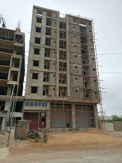 3 rooms appartment "On Booking" in "SAAD Heights" Gulsitan co opertaive housing society