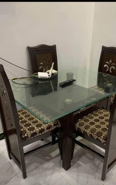 dining table with chairs