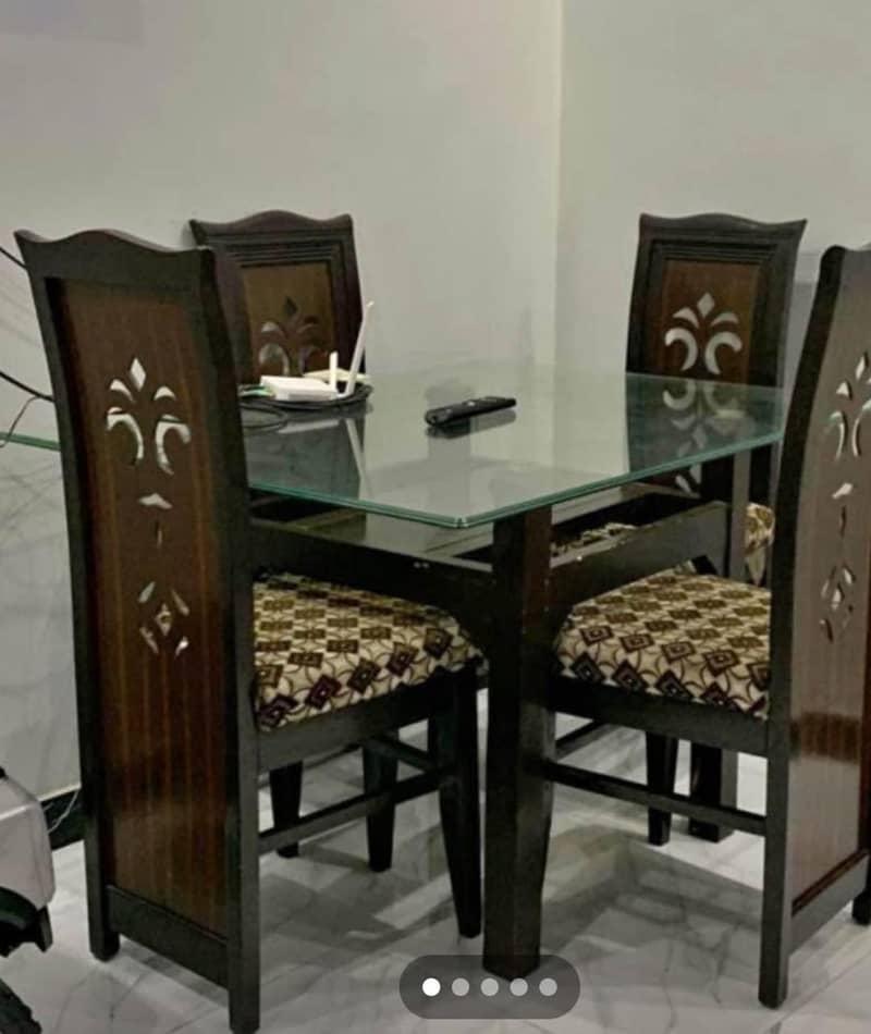 dining table with chairs 2