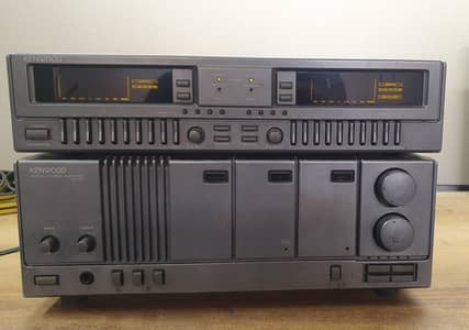 kenwood amplifier and equalizer