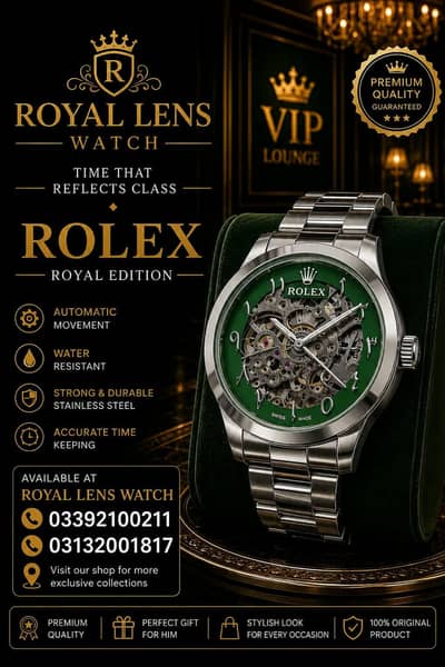 Royal Men’s Watch – Premium Quality & Stylish Look