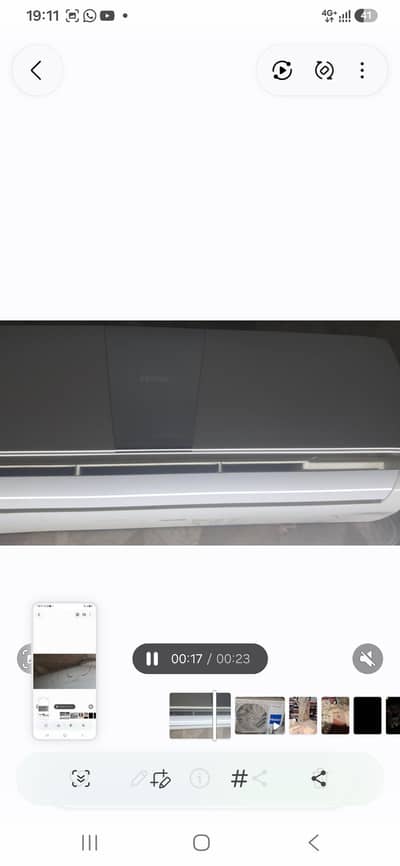 1 year used ac 1.5 ton non inverter ac recently serviced ac no issue