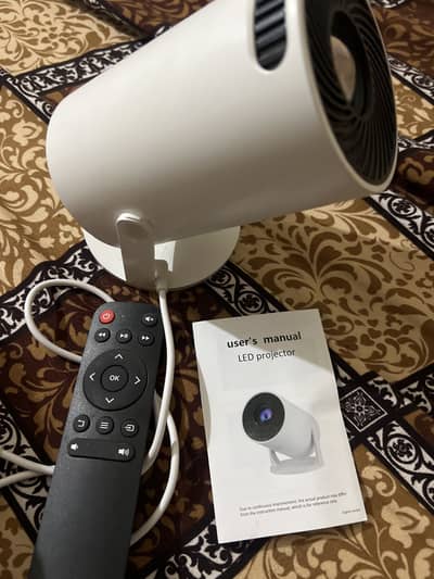 projector brand new,100inches, wifi ready,HD,built in speakers,