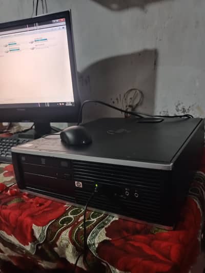 hp pc core2 8000 and led24" viewsonic