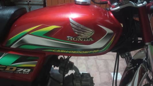 Honda Cd70cc  21/22 Model Applied for sale Luch condition 10/9