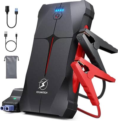 Jump Starter Power Pack, 12V Portable Car Battery Booster