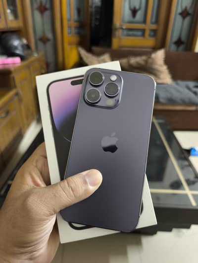Apple iPhone 14 Pro Max 256gb Fu LLa complete box