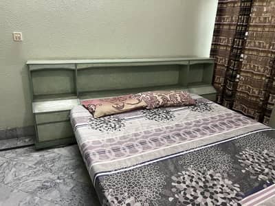 Beautiful Solid Wooden Bed – Excellent Condition
