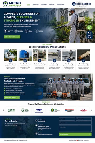 WATER TANK CEANING FUMIGATION LEAKNING